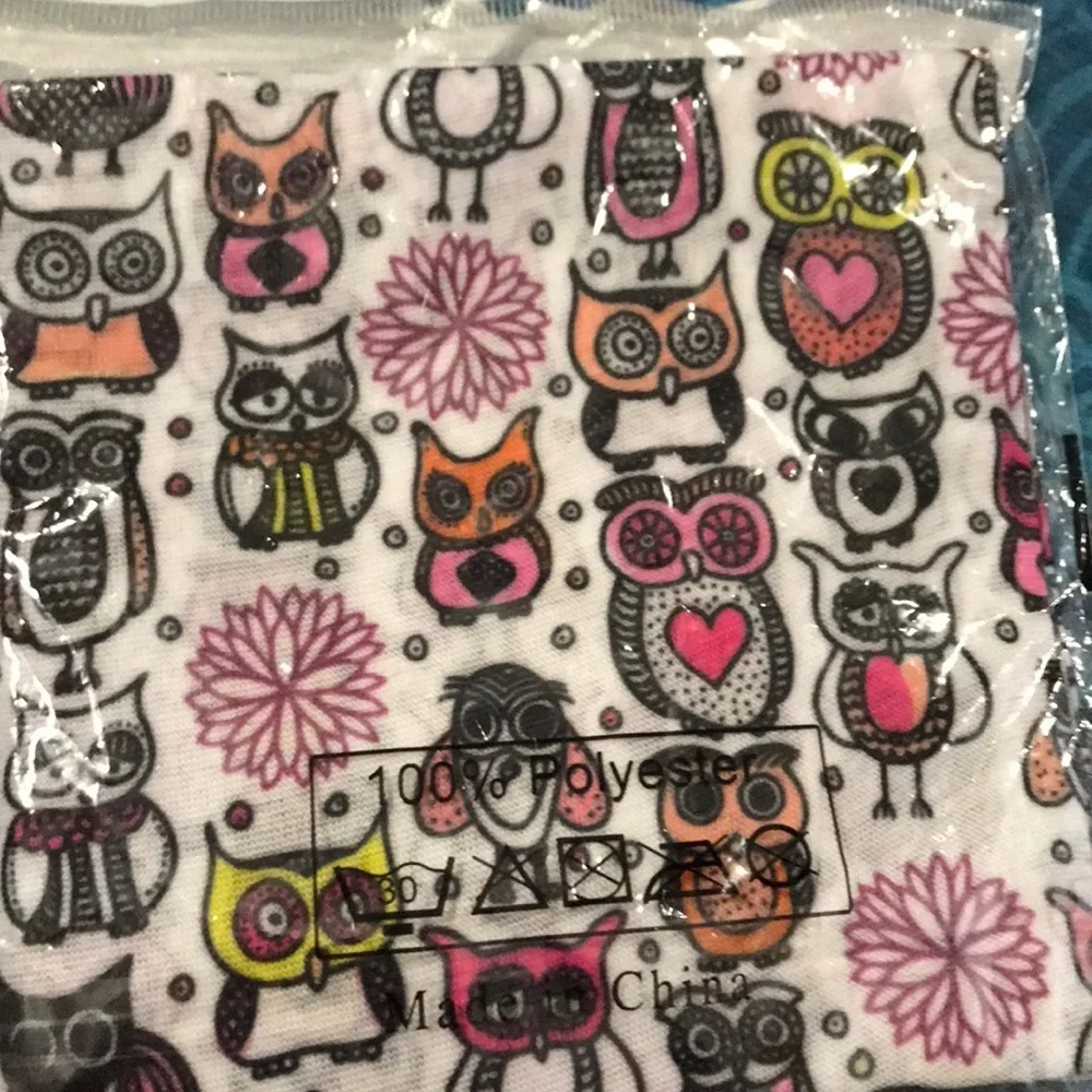 6/$20 New sealed owl neck gaiter